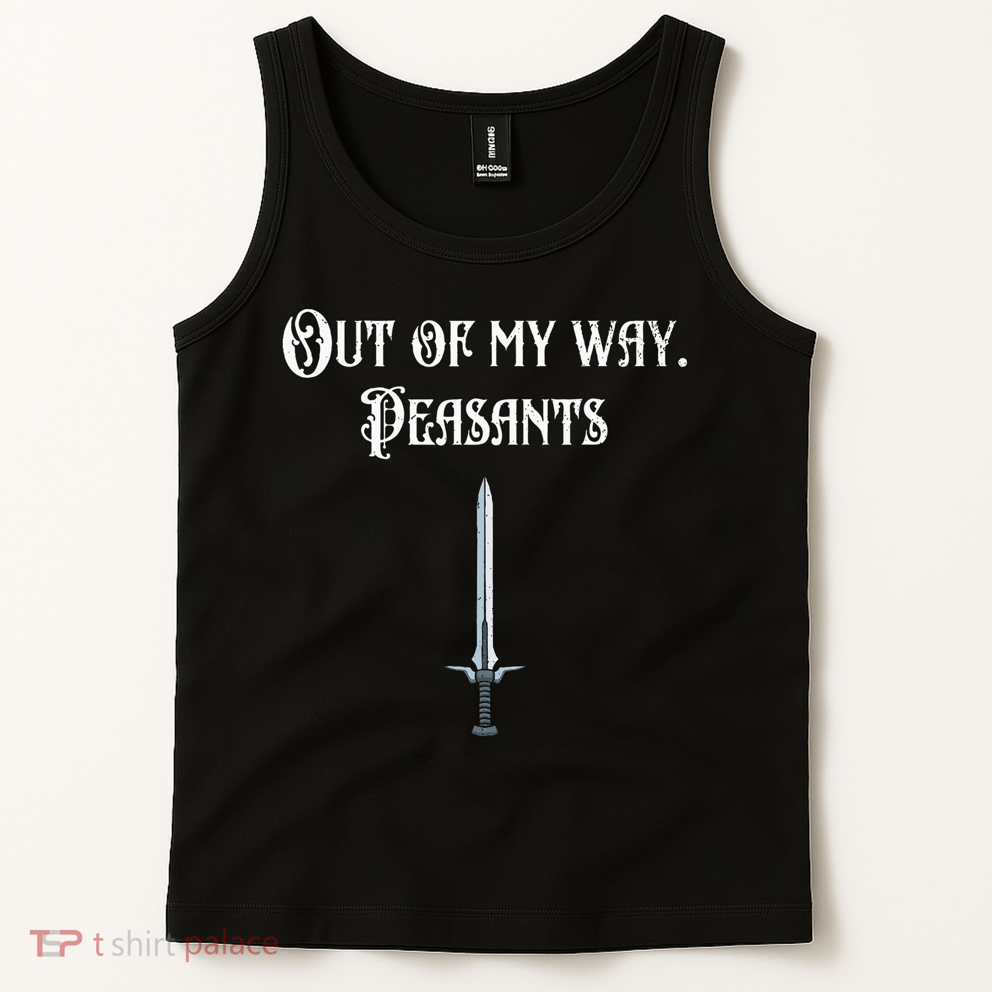 Funny Renaissance Festival Out Of My Way Peasants Tank Top