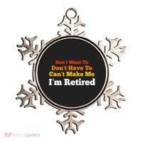 Funny Retirement For Adult, Sarcastic Graphic Tee Ornament thumb 0