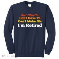 Funny Retirement For Adult, Sarcastic Graphic Tee Sweatshirt thumb 0