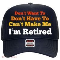 Funny Retirement For Adult, Sarcastic Graphic Tee Hat thumb 0