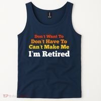 Funny Retirement For Adult, Sarcastic Graphic Tee Tank Top thumb 2