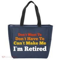 Funny Retirement For Adult, Sarcastic Graphic Tee Tote Bag thumb 0