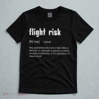 Flight Risk For Frequent Travelers Funny Travel Definition T-Shirt thumb 5