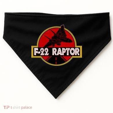 F22 Raptor Fighter Jet USA-Made Doggie Bandana