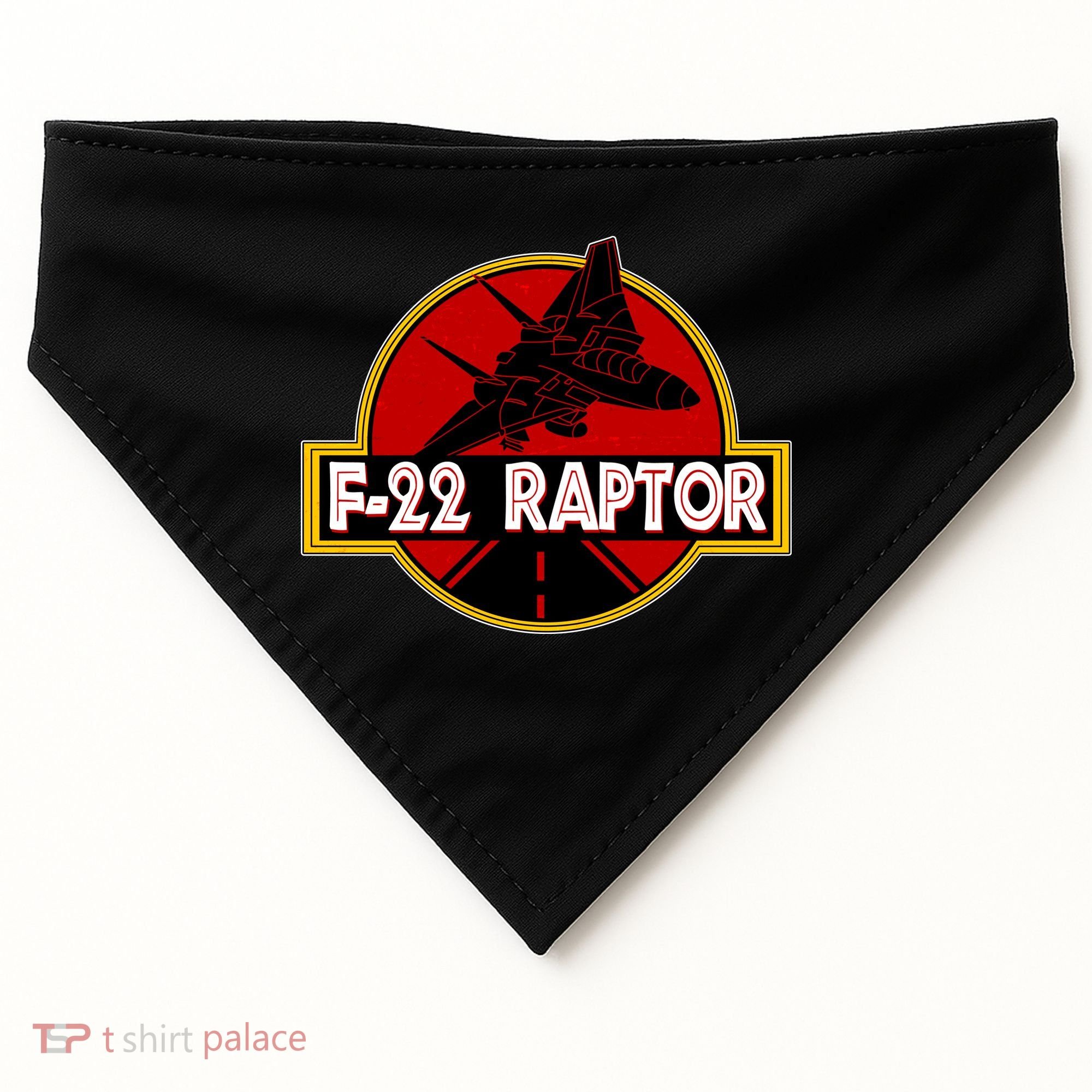 F22 Raptor Fighter Jet USA-Made Doggie Bandana
