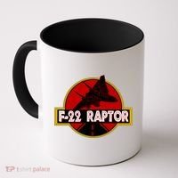 F22 Raptor Fighter Jet Coffee Mug thumb 0