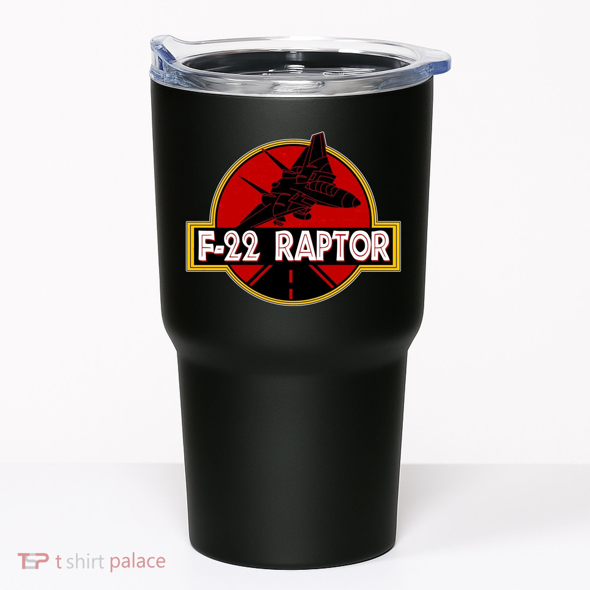 F22 Raptor Fighter Jet Tumbler
