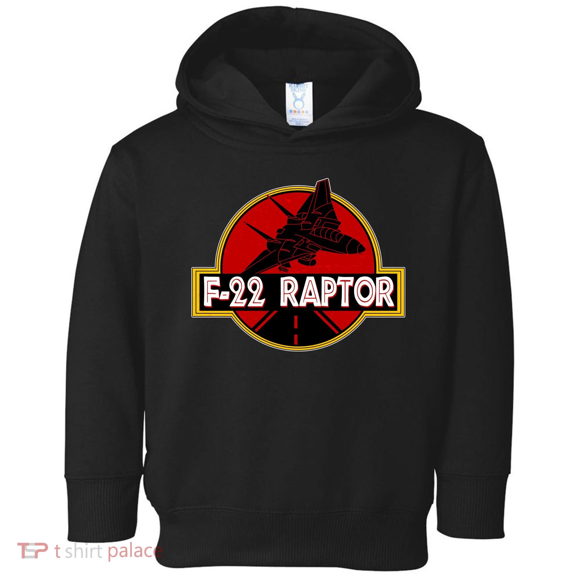 F22 Raptor Fighter Jet Toddler Hoodie