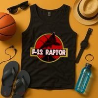 F22 Raptor Fighter Jet Tank Top thumb 4