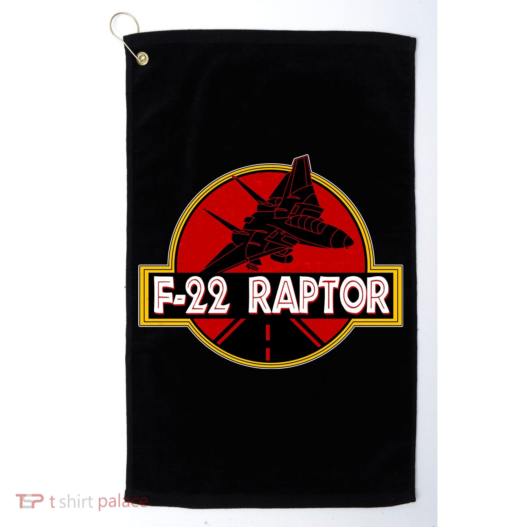 F22 Raptor Fighter Jet Golf Towel