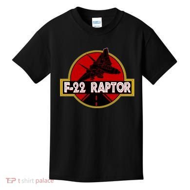 F22 Raptor Fighter Jet Kids T-Shirt