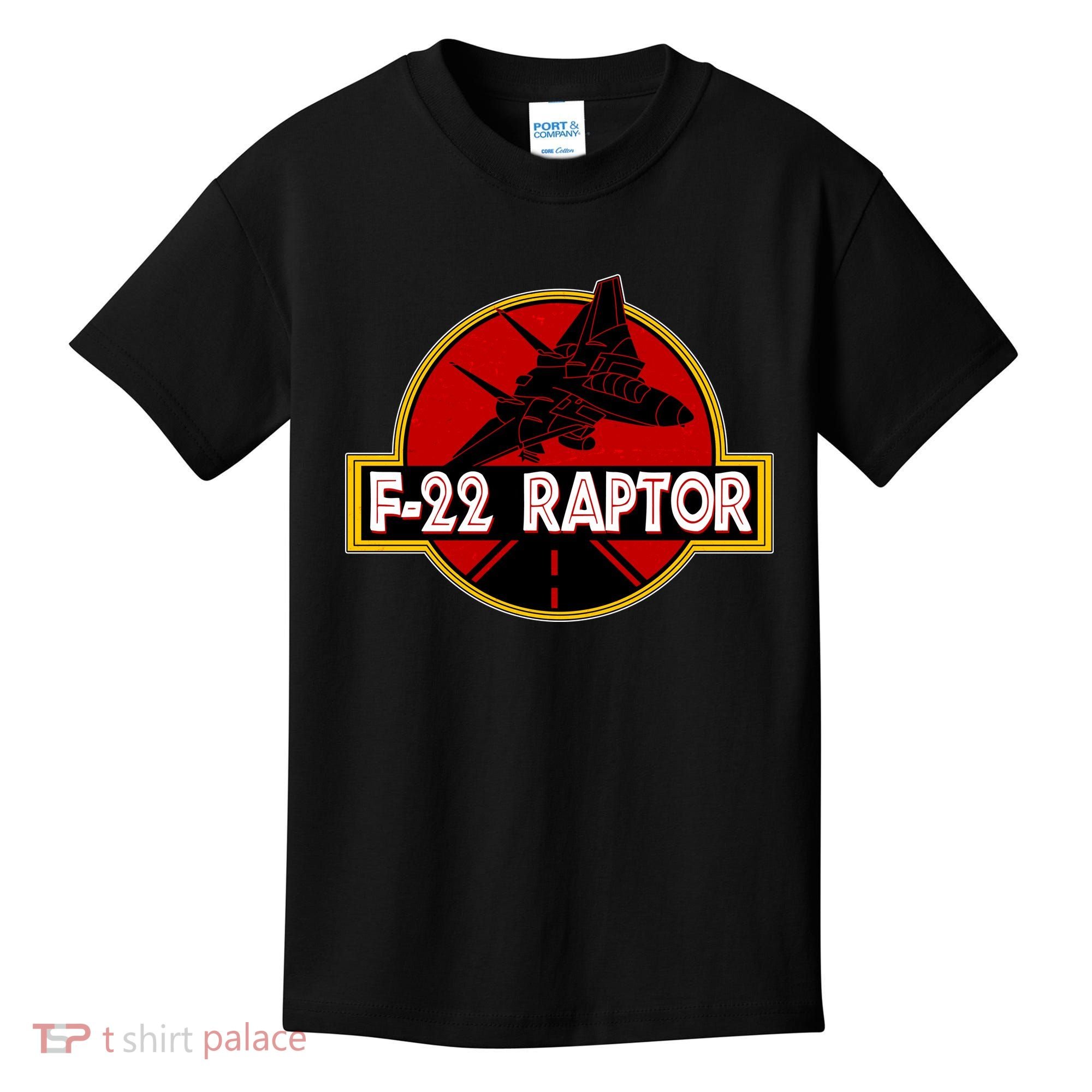 F22 Raptor Fighter Jet Kids T-Shirt
