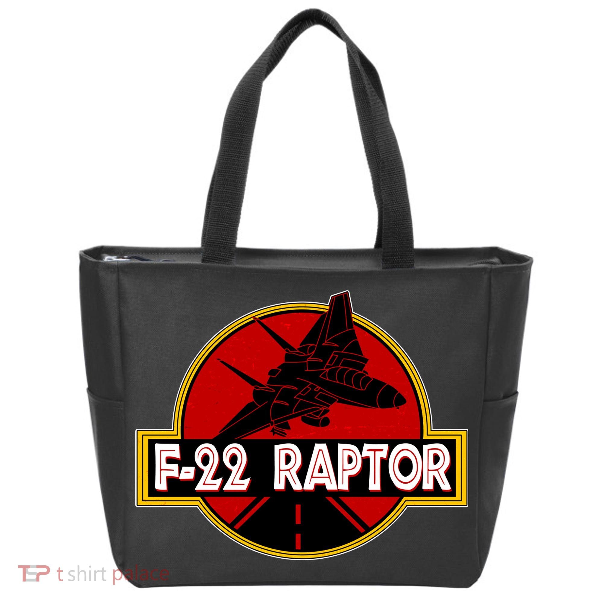 F22 Raptor Fighter Jet Tote Bag