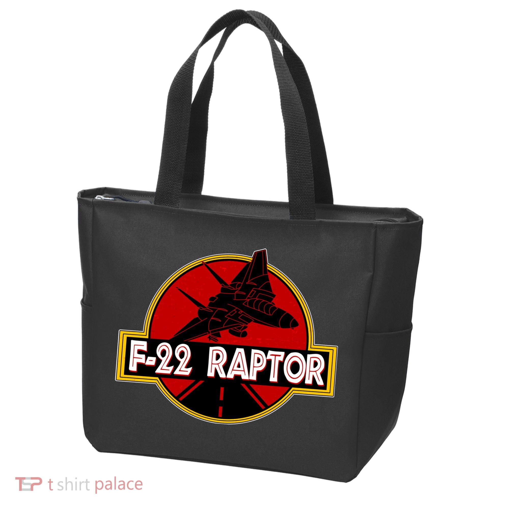 F22 Raptor Fighter Jet Tote Bag