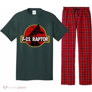 F22 Raptor Fighter Jet Pajama Set