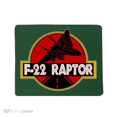 F22 Raptor Fighter Jet Mousepad
