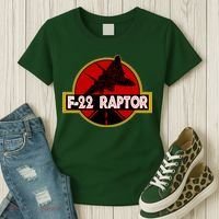 F22 Raptor Fighter Jet Women's T-Shirt thumb 3