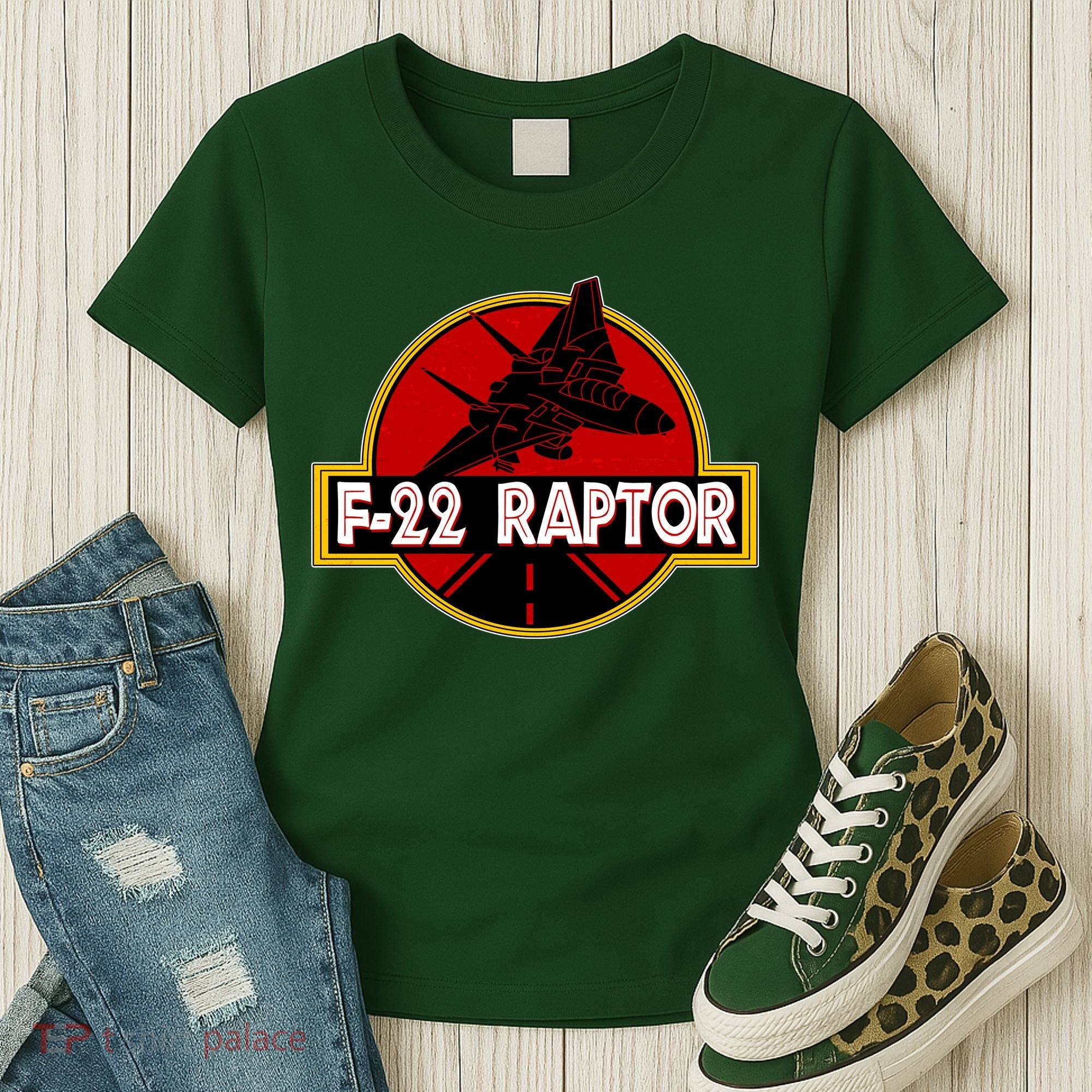 F22 Raptor Fighter Jet Women's T-Shirt