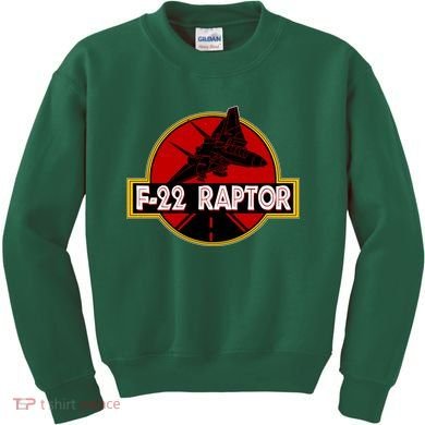 F22 Raptor Fighter Jet Kids Sweatshirt