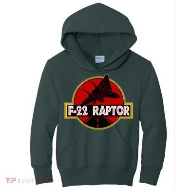 F22 Raptor Fighter Jet Kids Hoodie