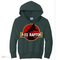 F22 Raptor Fighter Jet Kids Hoodie thumb 0