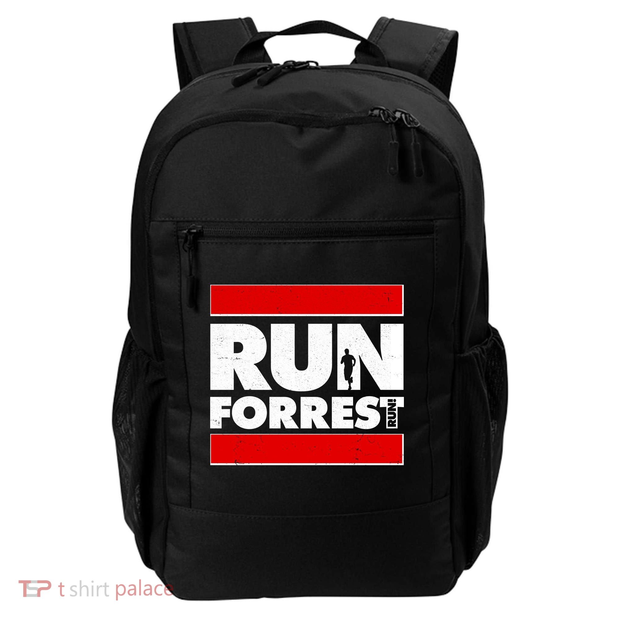 Funny Run Forrest Run Logo Backpack