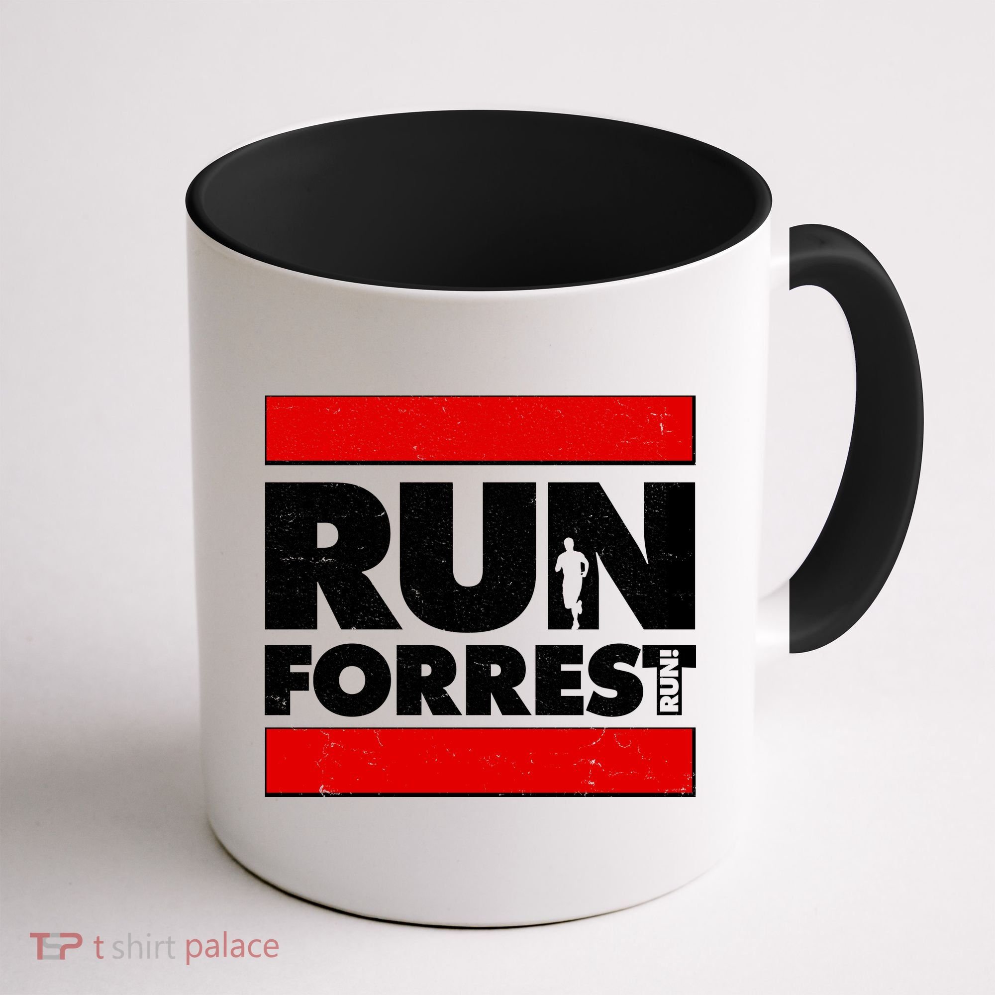 Funny Run Forrest Run Logo Coffee Mug