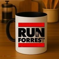 Funny Run Forrest Run Logo Coffee Mug thumb 4