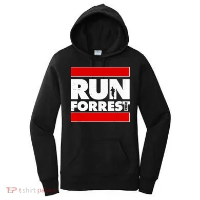 Funny Run Forrest Run Logo Women's Hoodie