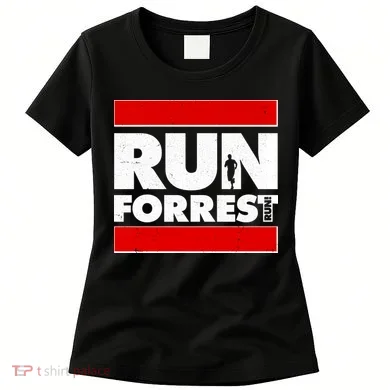 Funny Run Forrest Run Logo Women's T-Shirt