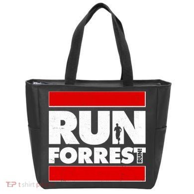 Funny Run Forrest Run Logo Tote Bag