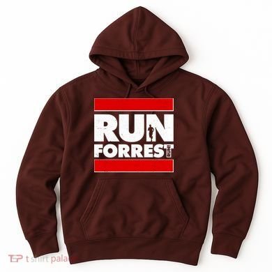 Funny Run Forrest Run Logo Hoodie