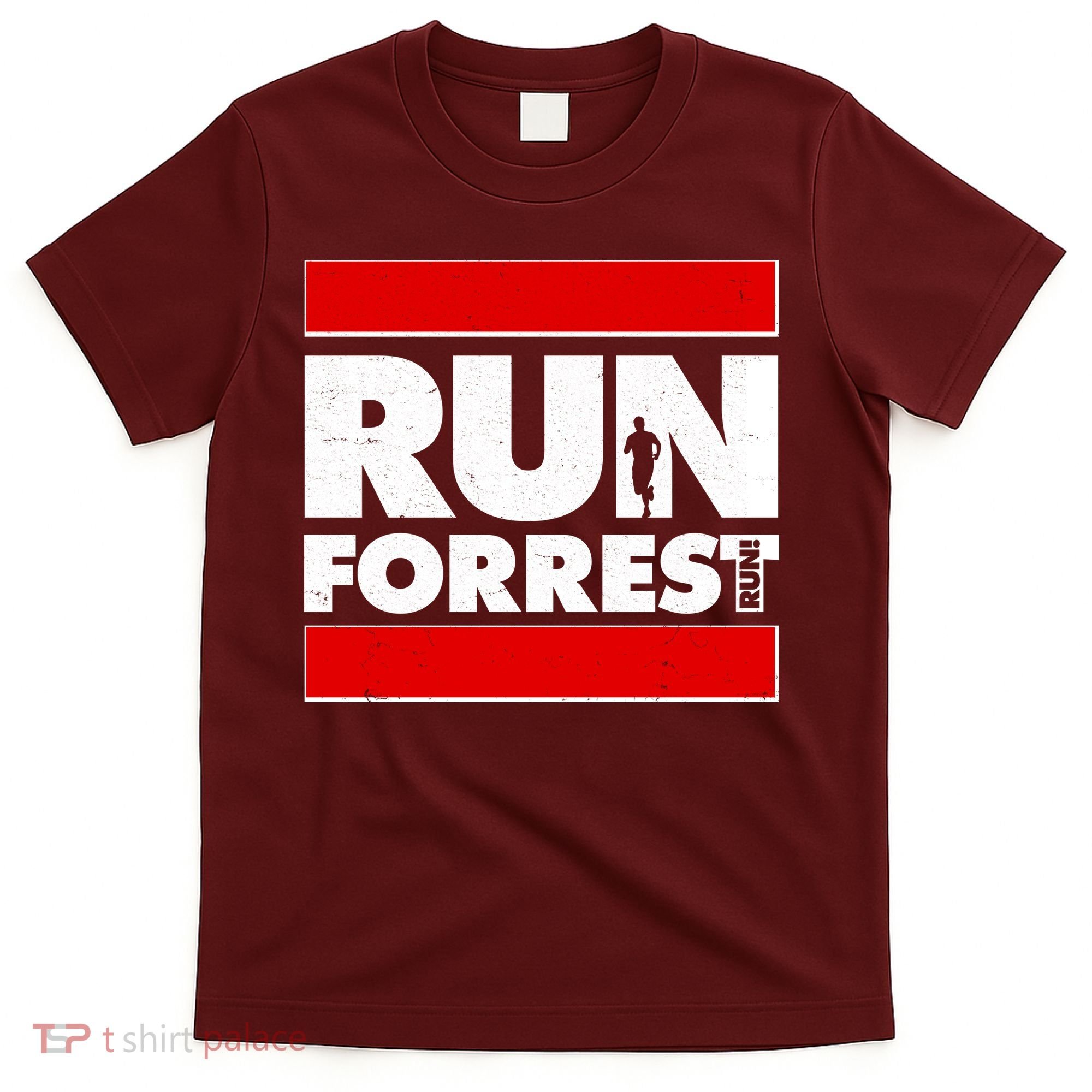 Funny Run Forrest Run Logo T-Shirt