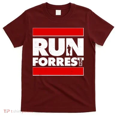 Funny Run Forrest Run Logo T-Shirt