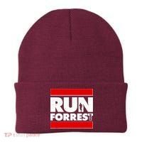 Funny Run Forrest Run Logo Beanie thumb 0
