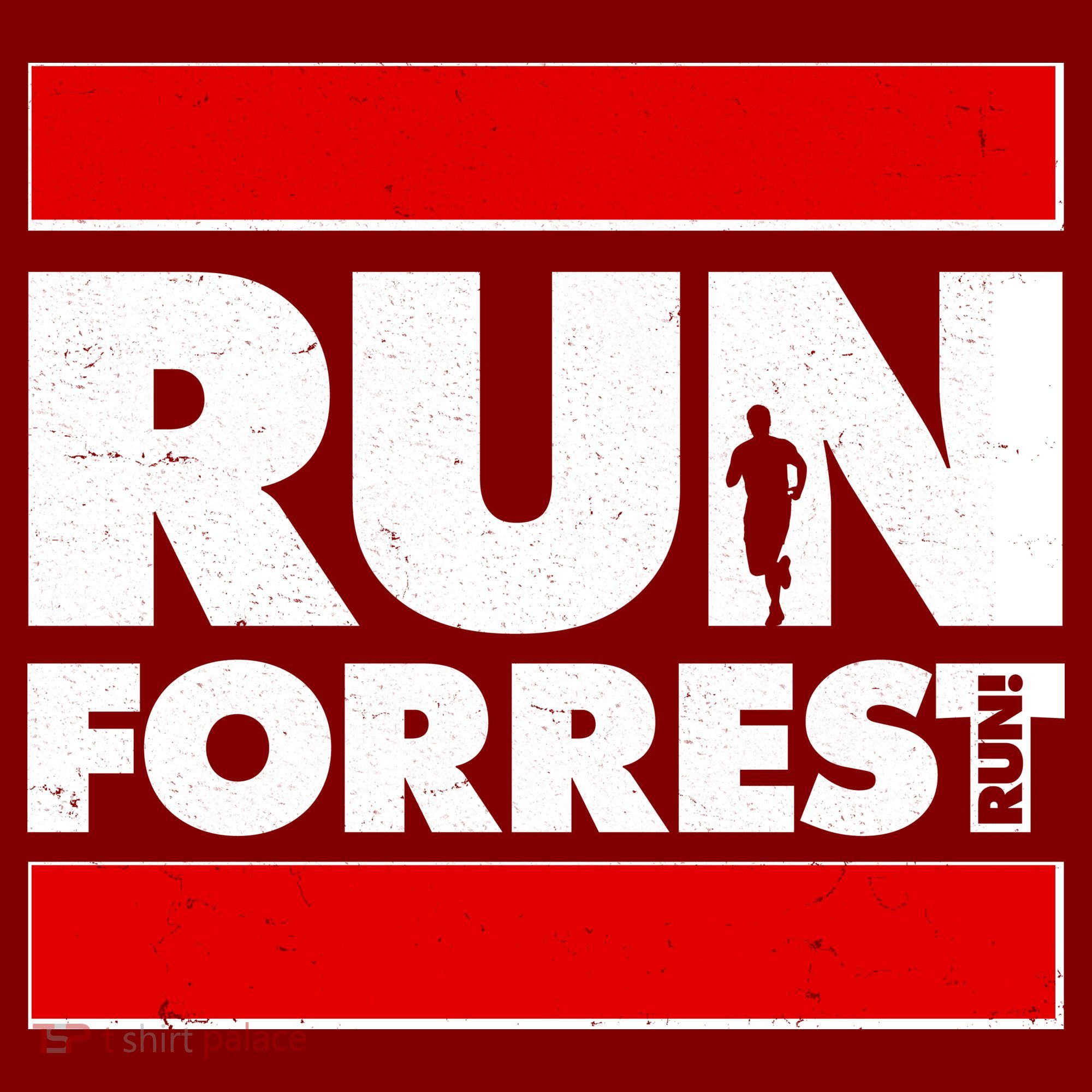 Funny Run Forrest Run Logo Beanie