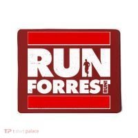 Funny Run Forrest Run Logo Mousepad thumb 0