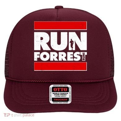 Funny Run Forrest Run Logo Hat