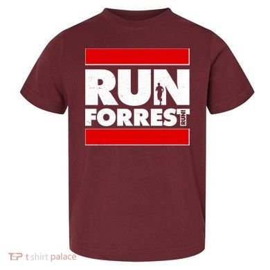 Funny Run Forrest Run Logo Toddler T-Shirt
