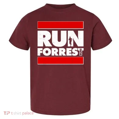 Funny Run Forrest Run Logo Toddler T-Shirt