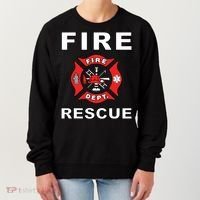 FIRE RESCUE FIRE FIGHTER FIREMAN Women's Sweatshirt thumb 0