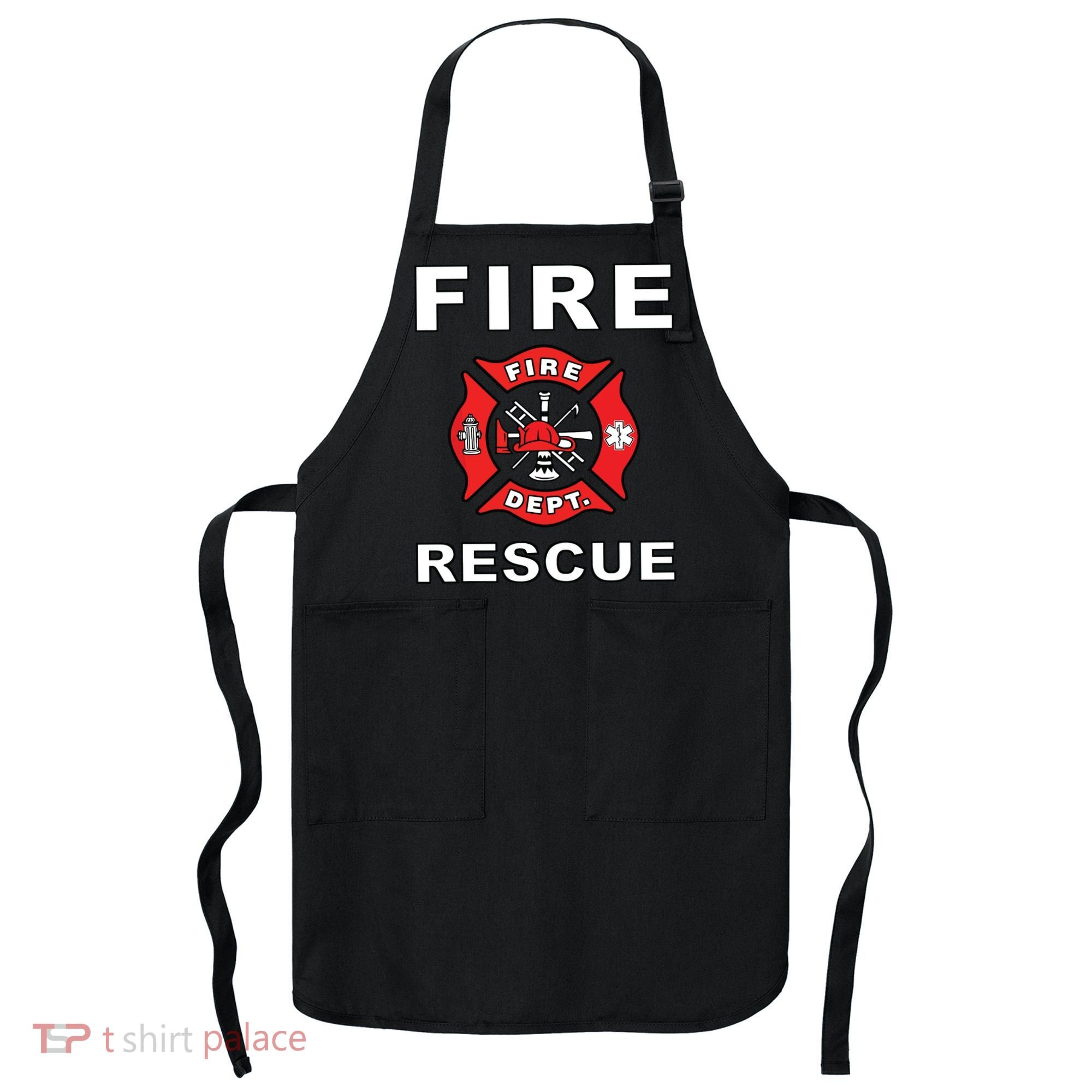FIRE RESCUE FIRE FIGHTER FIREMAN Apron