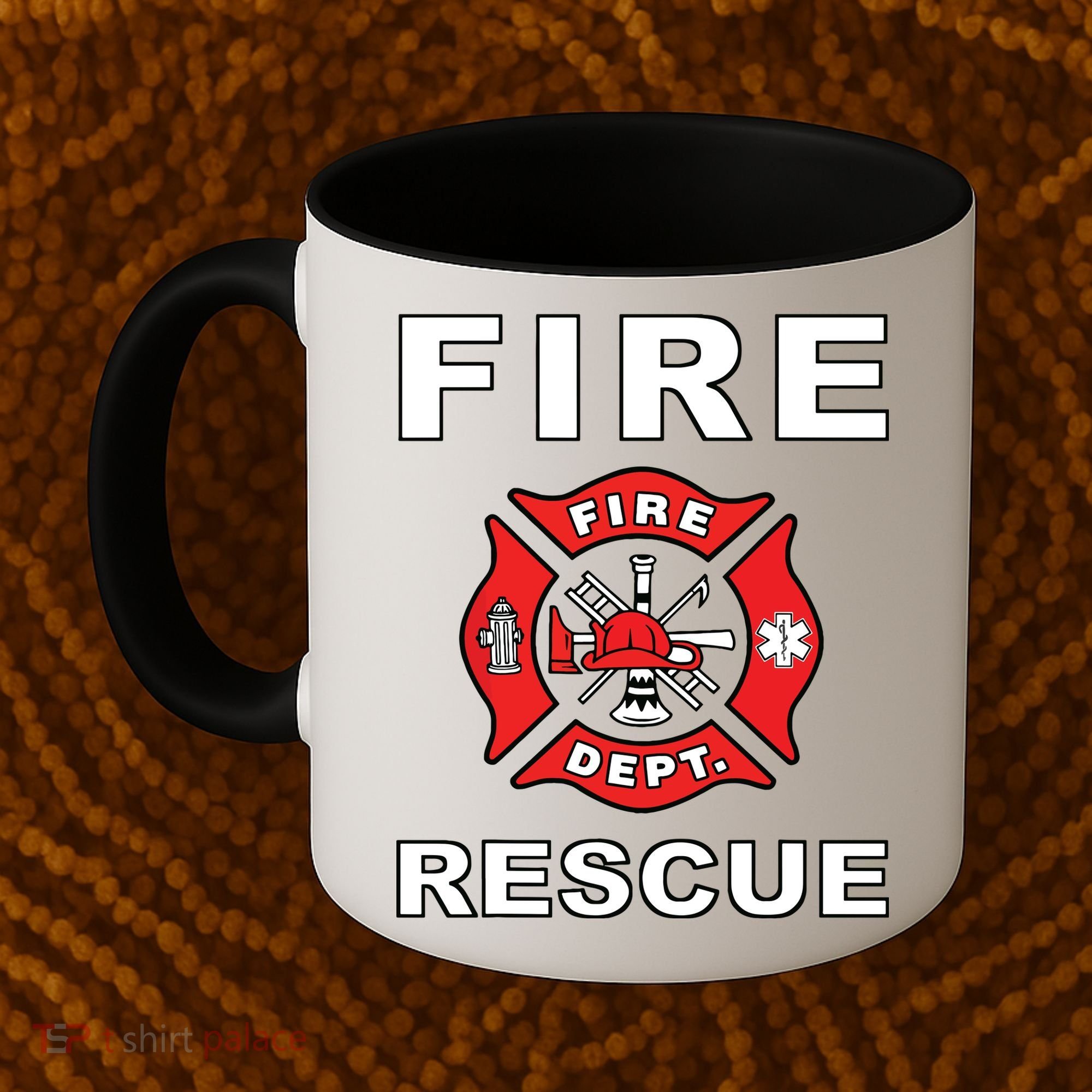 FIRE RESCUE FIRE FIGHTER FIREMAN Coffee Mug