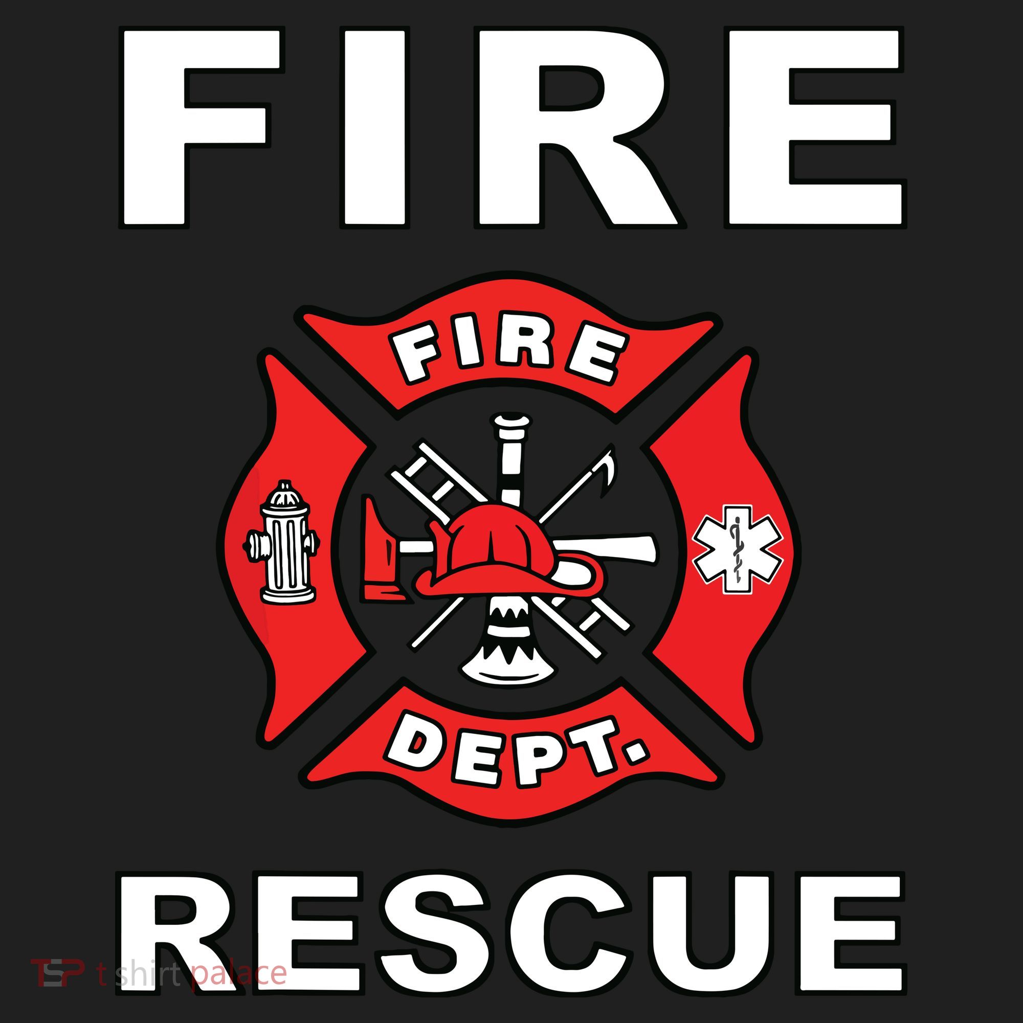 FIRE RESCUE FIRE FIGHTER FIREMAN Beanie