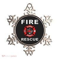 FIRE RESCUE FIRE FIGHTER FIREMAN Ornament thumb 0