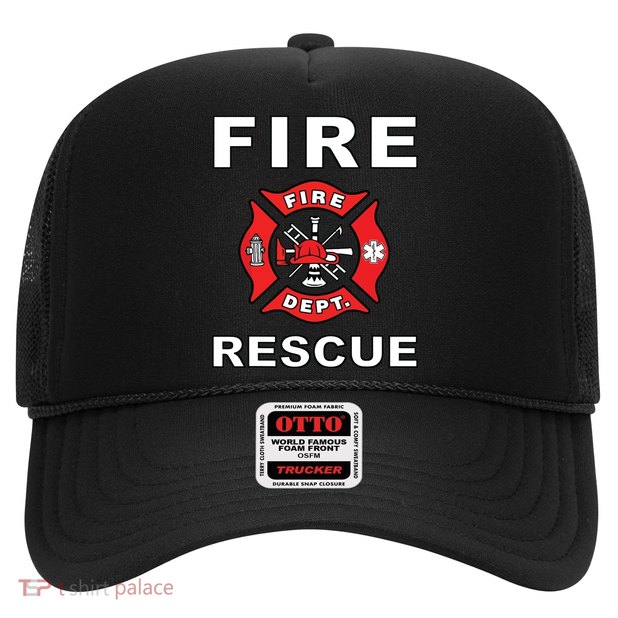 FIRE RESCUE FIRE FIGHTER FIREMAN Hat