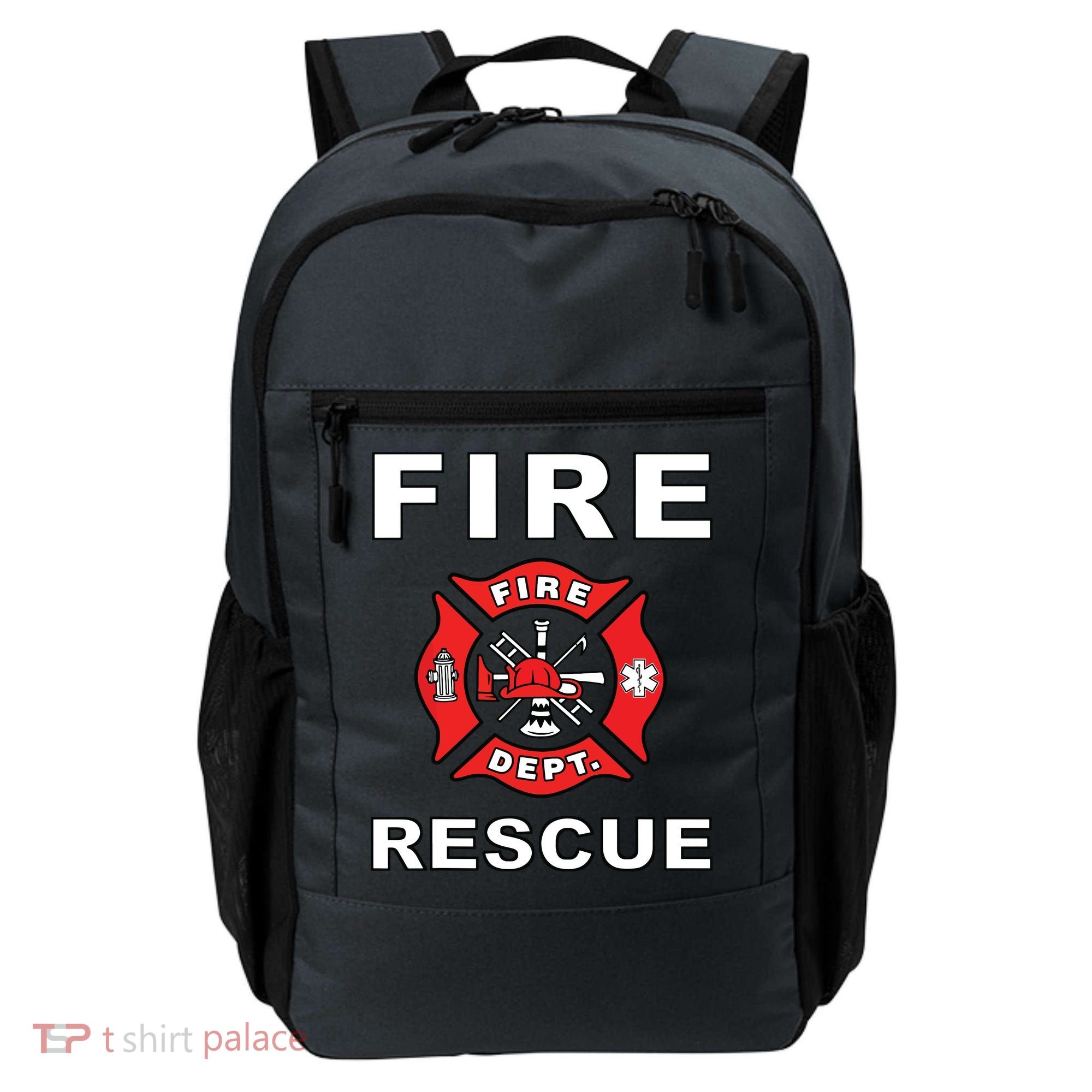 FIRE RESCUE FIRE FIGHTER FIREMAN Backpack