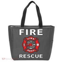 FIRE RESCUE FIRE FIGHTER FIREMAN Tote Bag thumb 0