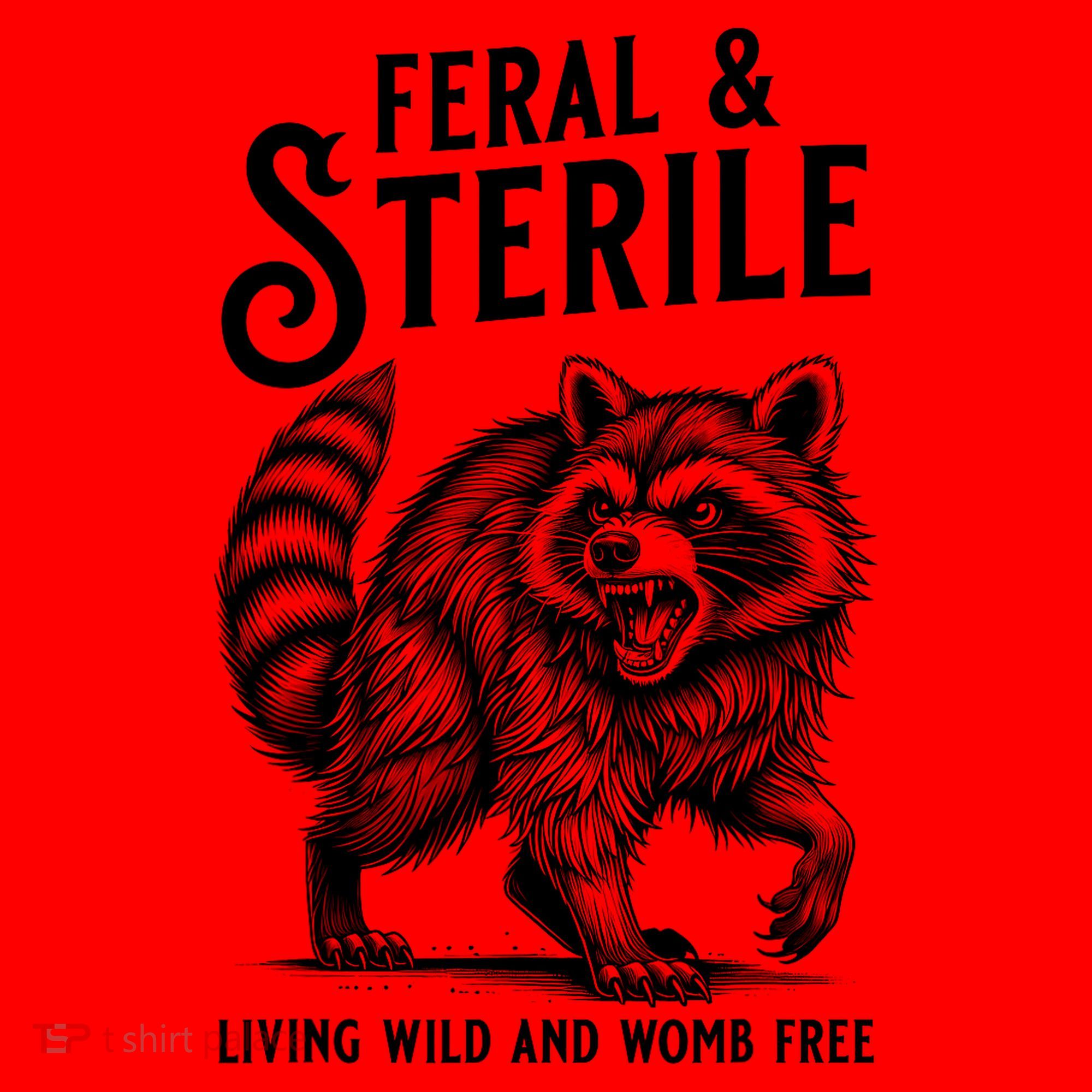 Feral Raccoon Funny Hysterectomy Recovery Present  Santa Hat