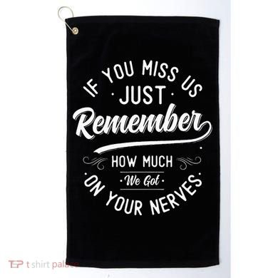 Funny Retirement Farewell Going Away Co Worker Colleagues Golf Towel